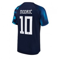 Hrvatska Luka Modric #10 Gostujuci Dres SP 2022 Kratak Rukav